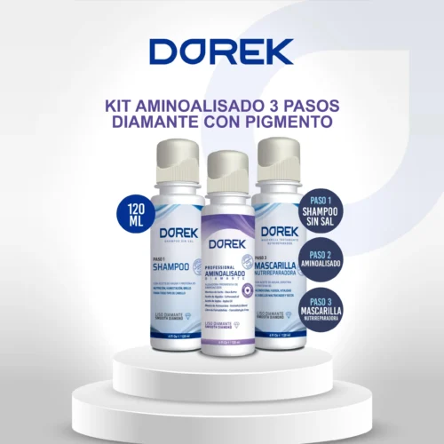 Kit Aminoalisado Con Pigmento 3 pasos 3x120ml - Imagen 2