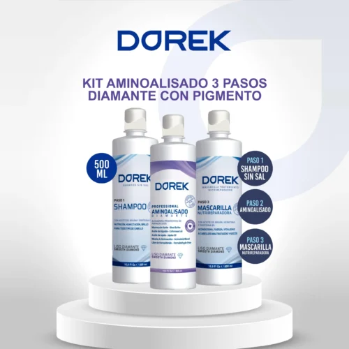 Kit Aminoalisado con Pigmento 3 Pasos 3x500ml - Imagen 2