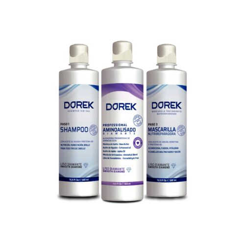 Kit Aminoalisado con Pigmento 3 Pasos 3x500ml